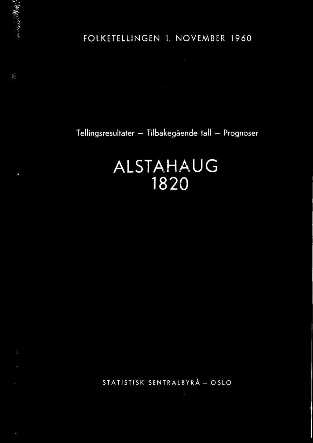 Prognoser ALSTAHAUG