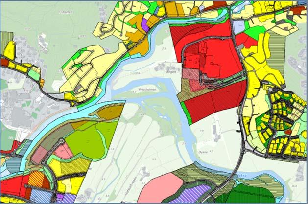 1.3 Tilhøve til eksisterande reguleringsplanar Gjeldande planar innanfor planområdet er: PlanID: 20100002-Hafstadparken vedteken 30.09.