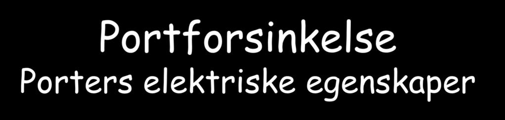 Portforsinkelse