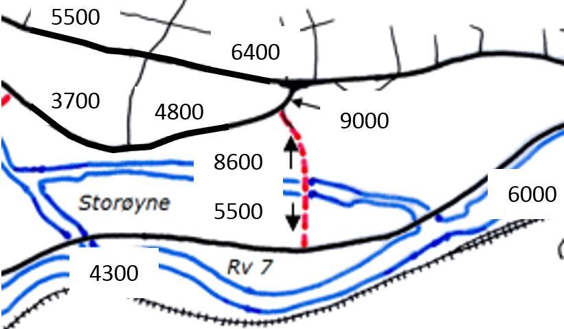 TRAFIKKANALYSE - TILLEGGSUTREDNING 11 (11) 5. KONSKVENSER AV REVIDERTE PLANLØSNINGER Planlagt etablering av Biltema forventes i henhold til beregningene i avsnitt 4.2.