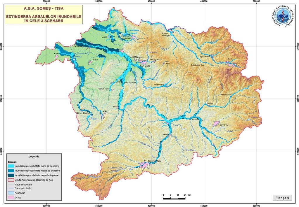 Administraţia Bazinală de ApăSomeș - Planșa nr.