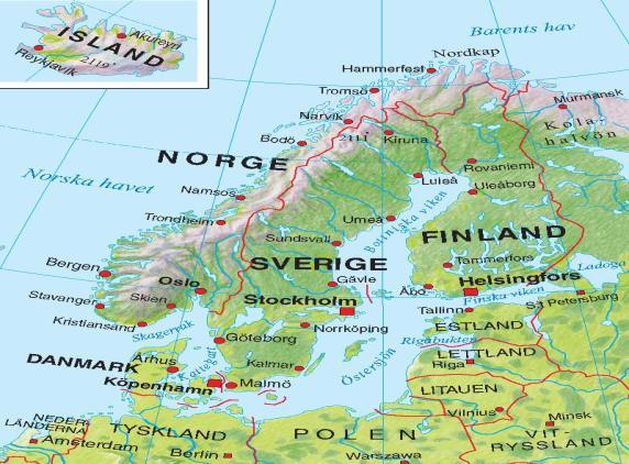 Finlanda- me Ålandin, e cila pjesërisht ka autonomi, që nga viti 1200 e deri në vitin 1809 ka qenë në një shtet me Suedinë.