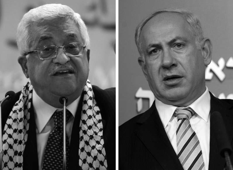 Mahmoud Abbas og Benjamin Netanyahu. Hva skal de forhandle om? palestinernes krav som urimelige.