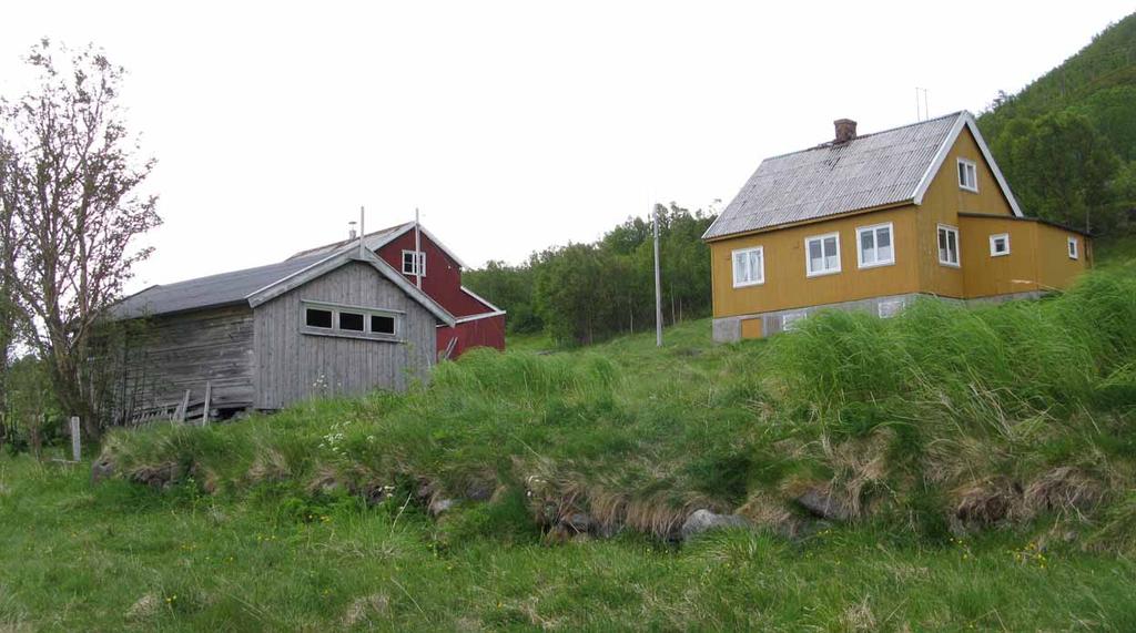 Gården Slettnes i Kvænangen er en typisk representant for gjenreisningsbebyggelsen etter andre verdenskrig.