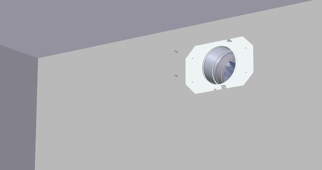 AuraFlex-ventiler SPREDNINGSMØNSTER INNREGULERING Ved innregulering må ventilfronten være påmontert.