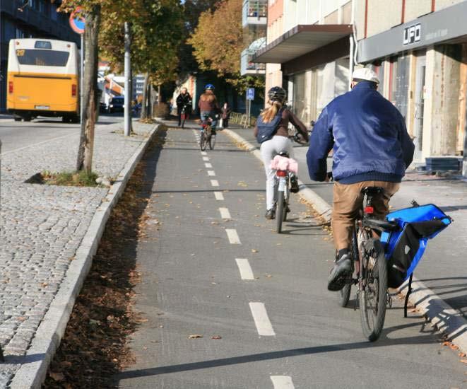 2. Trafikksikkerhet for syklister Data bare fra oversikt over politimeldte sykkelulykker Store mørketall Info om årsak + ulykkested er veldig viktig (oppfølging) I neste regnskap