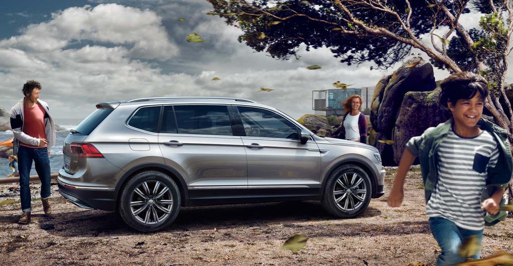 Den nye Tiguan Allspace. Et fristed for eventyrere.