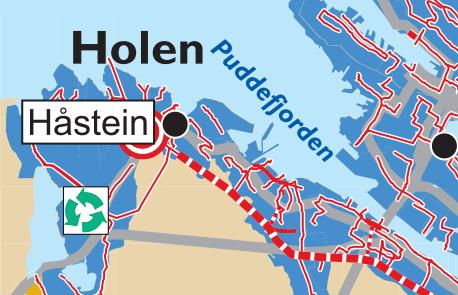 2 Eksisterende situasjon Oversikt over eksisterende vann-, spillvann- og overvannsledninger vises i tegning C01.