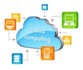 Cloud Computing norsk: "Skytjenester" / "Nettskyen" Hva er Cloud Computing? Cloud er en metafor for "i nettet" / Internett Cloud Computing er altså "databehandling i Internett" originalt?