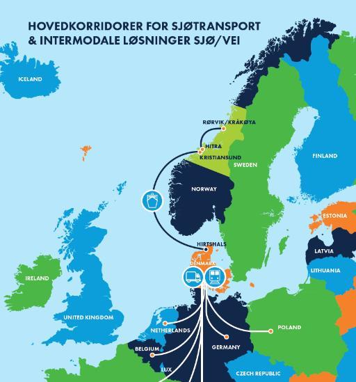 Fisk fra vei til sjø Helt nødvendig for å kunne 5-doble sjømateksporten innen 2050 Utvikle verdikjeden Produsent Må tilpasse produksjon og logistikkrutiner