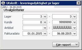 7.6 Leveringsdyktighet pr.