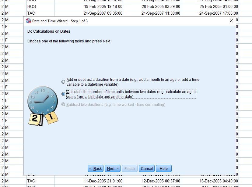 KODE OM VARIABEL: REGNE MED DATOVARIABLE Add or subtract a duration.