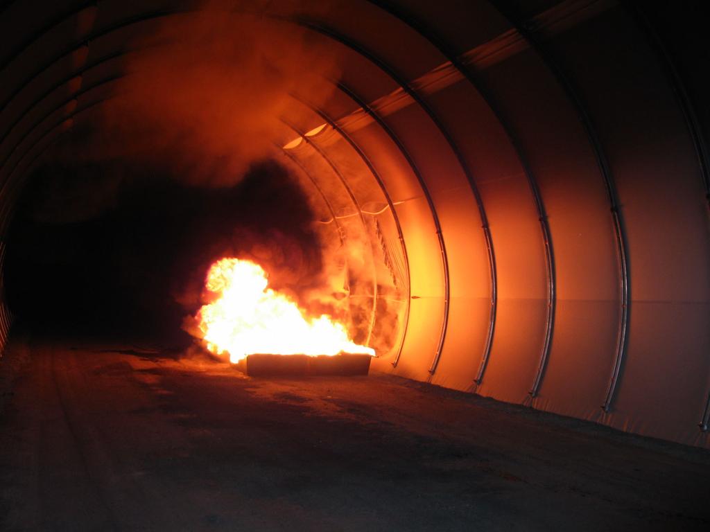 WG Tunnelhvelv T100 Fullskala branntest i Runehamar testtunnel RAPPORTA P P O R T