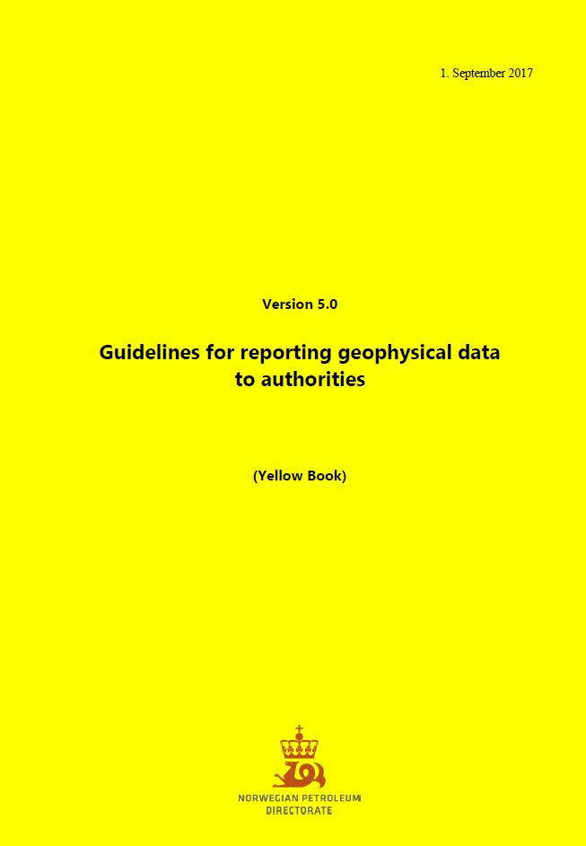 Seismikk Alle innsamlede geofysiske data skal rapporteres til myndighetene i standardiserte formater Detaljerte beskrivelser av hva som skal rapporteres