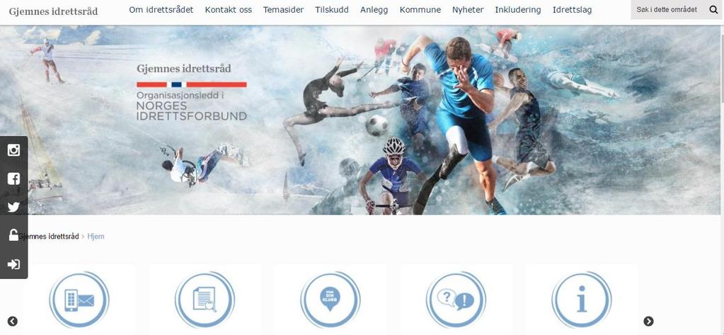 Vær der ungdommen er! Gjør som Gjemnes IR bruk nettet: Denne nettsiden ligger klar for samtlige idrettsråd i Norge. Best av alt? Den er gratis å bruke!