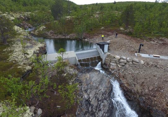 Fiskløysa, 2018 Grytendal, 2018 Lesja, Oppland 7,6 GWh Byggetid: