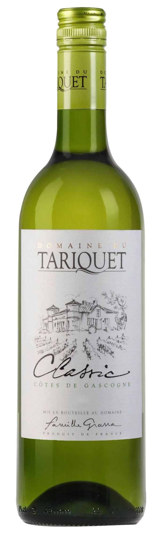 Farge: Fruktig hvit Domaine du Tariquet Smak: Det gir en veldig forfriskende tørr og fruktig vin.