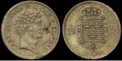 -375- Sverige 1/12 Rd 1829,