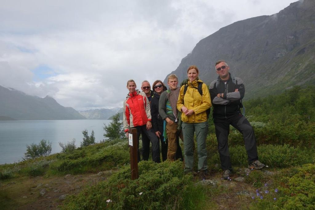 Representantar frå Wigry National Park på