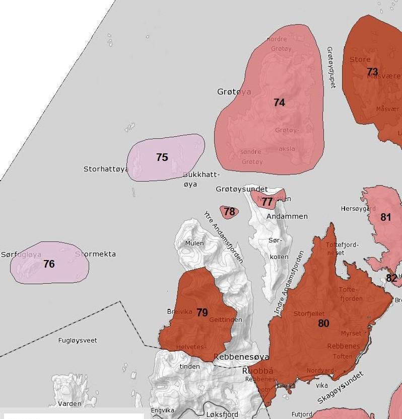 8 Fylkesrådets vurdering av friluftsliv Ytre Karlsøy marine verneområde I Karlsøy er det gjennomført kartlegging og verdivurdering av friluftslivsområdene i kommunen.