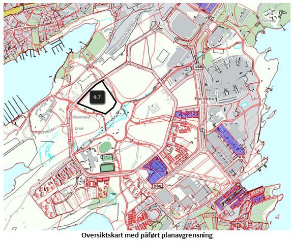 Rådmannens forslag til vedtak: Forslag til offentlig detaljregulering for Fornebu område 9.
