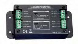 AT8681 AT8681 UniMix 2-til-1 mikrofon-kombinerer med balansekontroll Kombinerer signalet fra to mikrofoner til èn kanal. Balansekontrollen attenuerer i midtstilling hver mikrofon med ca 6dB.