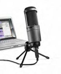 Den tilbyr studio kvalitets ytelse for hjemmestudioet, for feltopptak,for podcasting, og for voice-over bruk.