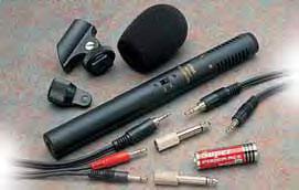 atr serien mikrofoner ( PC 312-MC 240) ATR25 Dobbel, retningsbestemt stereo kondensatormikrofon Kvalitets stereo mikrofon, ideell for bruk på videokamera eller sammen med portable audio opptakere.