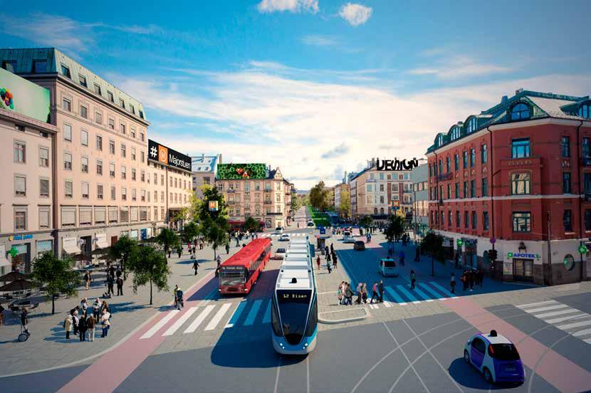 Selv om vi etterhvert har et betydelig styrket tog-, trikk- og metrotilbud, vil buss måtte ta en vesentlig del av den økte kollektivtrafikken fremover, og det forutsetter et fortsatt forbedret