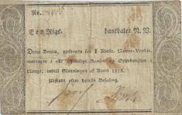 1 Rigsbankdaler 1815,
