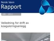 2012 1 2 Koaguleringsanlegg for Drikkevann Hvorfor fokus på drift og driftsoptimalisering? Drøyt 1700 godkjenningspliktige vannverk i Norge, hvorav 100-150 koaguleringsanlegg forsyner ca 1.7 mill.