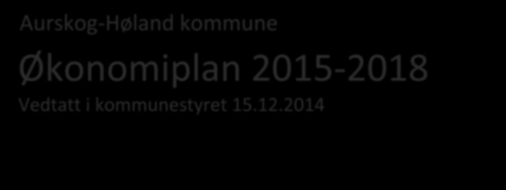 Økonomiplan