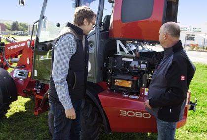 Våre kunder har fordelen av høy produktivitet, investeringssikkerhet, og har med Weidemann en sterk partner på sin side.