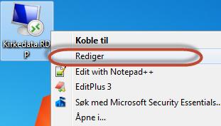Dropbox på Kirkedata Dropbox må installeres på din lokale PC før du logger på Kirkedata.