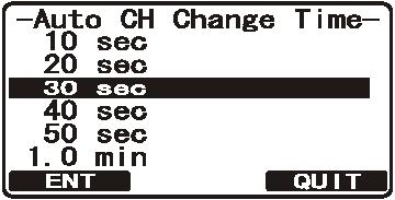 Trykk og hold inne knappen til Setup Menu vises. 2. Trykk / knappen for å velge DSC SETUP menyen. 3.