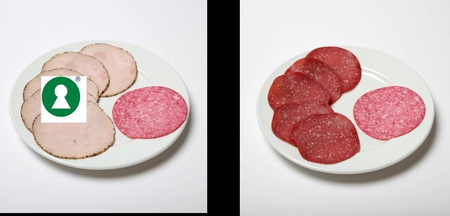 Valg av kjøttpålegg Smarte påleggsvalg kan bidra til å spare mange kalorier over tid. Det er ikke nødvendig å kutte ut salami som pålegg, men heller velge et magrere alternativ.