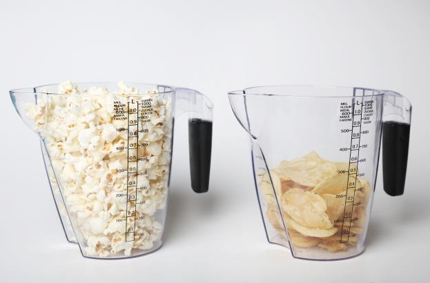 Eksempel 2: Velg enten 10 dl Potetgull eller 5 dl popcorn.