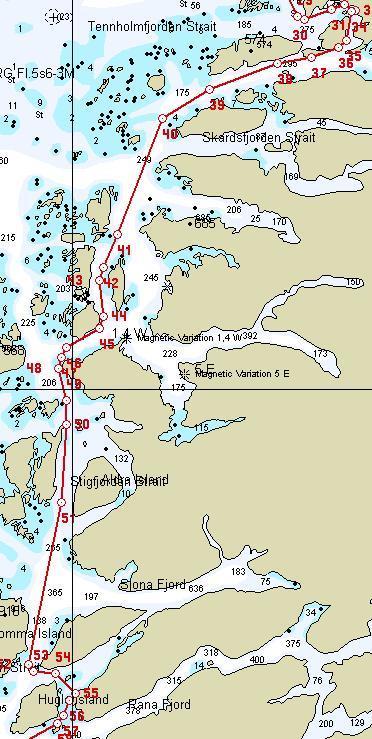 Kommer du strekningen på nordgående, er det overgang til