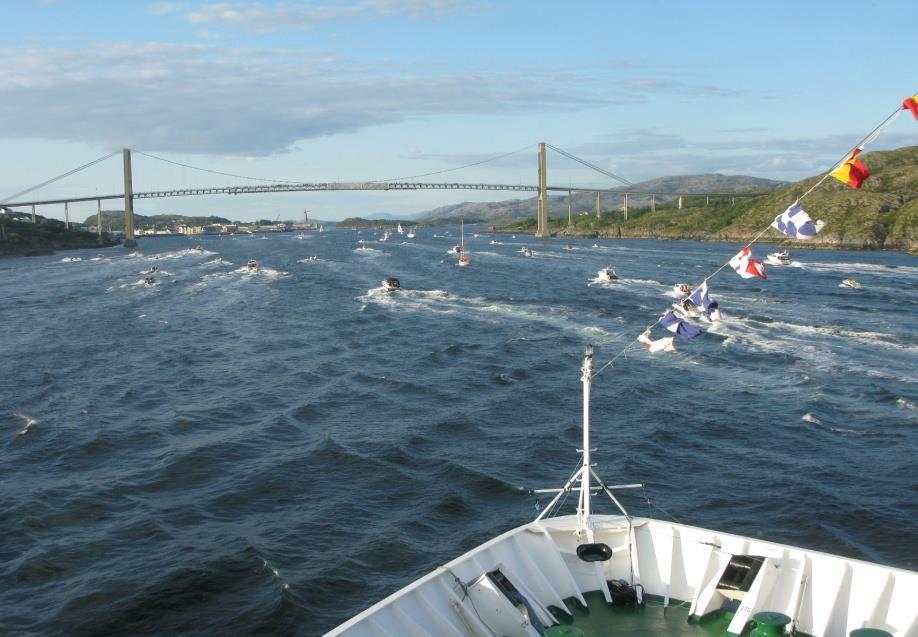 Men pass klokka! Husk at nordgående har avgang ca 15 min før sydgående.