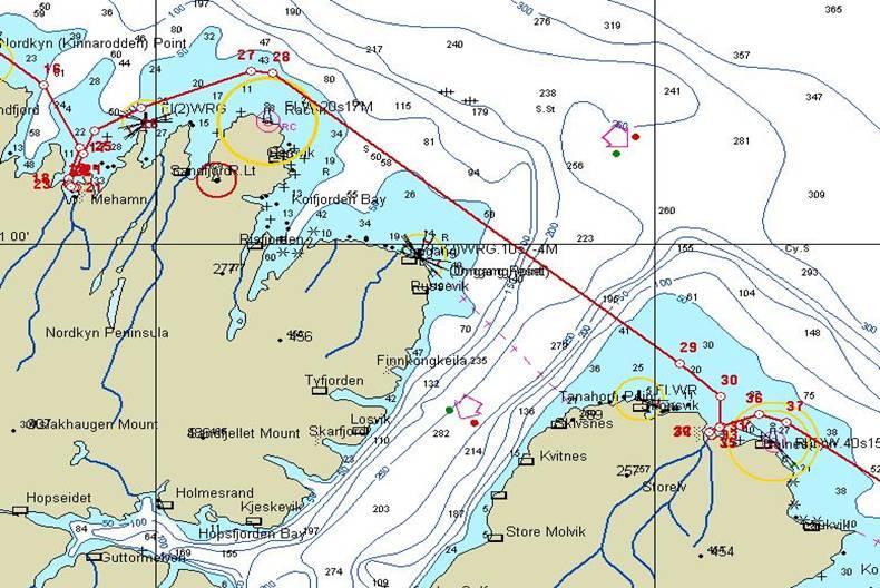 På vei til Mehamn passeres verdens nordligste