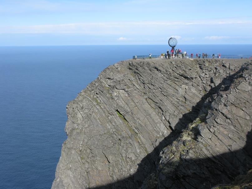 kaptein Richard Chancellor som ga klippen navnet Nordkapp.