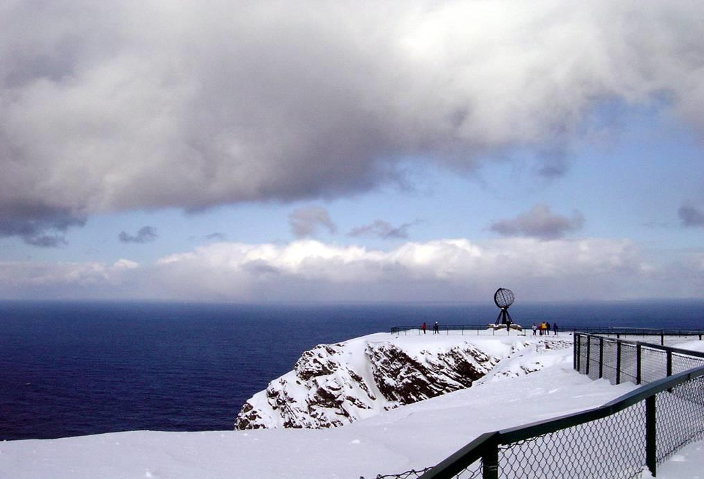 Nordkapp vinter Det arrangeres