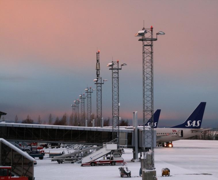 sentralt område Nye rullebanekonsepter vurderes Bergen lufthavn, Flesland: Ny terminal (T3) klar i 2017