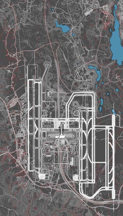 Tredje rullebane OSL og andre langsiktige behov 2030-2050 Oslo lufthavn, Gardermoen: Tredje rullebane og Terminal 3 planlegges fra 2030 Jernbanetiltak (stasjon, spor) Stavanger, Bergen og Trondheim: