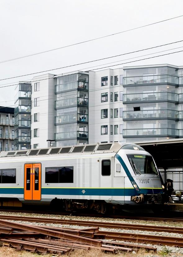 Togene må gå oftere By/forstad: Minimum seks avganger pr time i grunnrute.