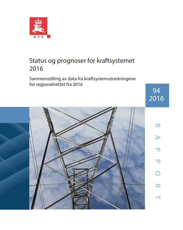 Planlagte investeringer i nettet frem mot 2025 Sentralnett: 50-70 milliarder NOK Regionalnett: 22 milliarder NOK