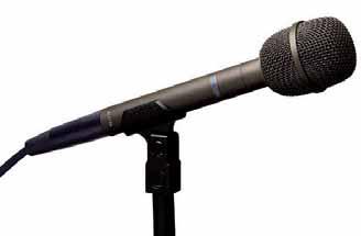 #40 broadcast & production kringkasting & produksjon kondensator mikrofoner ( PC 305-MC 220 ) ATM31a eller AT813a (samme mikrofonen) Kr 1 290 Nyrekarakteristikk kondensator håndholdt mikrofon Ideell