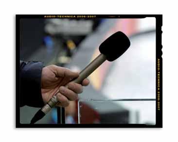 broadcast & production #41 kringkasting & produksjon kulekarakteristikk mikrofoner (PC-306 MC 210) KULE-KARAKTERISTIKK MIKROFONER ATM10a Kr 1 210 Kule-karakteristikk kondensator mikrofoner ATM10a er