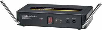 #68 700 series 700 serien trådløs systemer ( PC 473-MC 110) Audio-Technicas 700 serie har profesjonelle funksjoner og lydkvalitet som skiller seg ut i denne prisklassen.