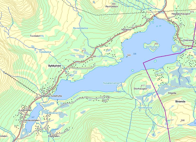 vassdrag (P+N) Problem knyttet